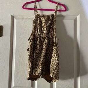 Cotton On Leopard Print Kids One Piece